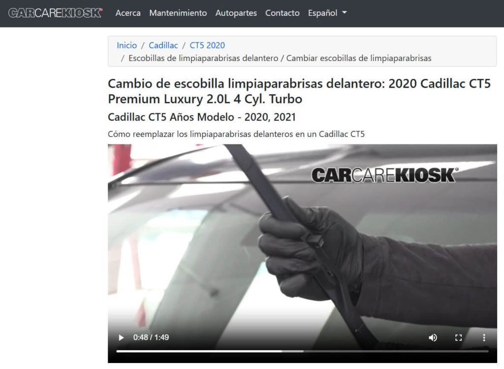 Carcarekiosk - Plataforma de vídeos de reparación de coches