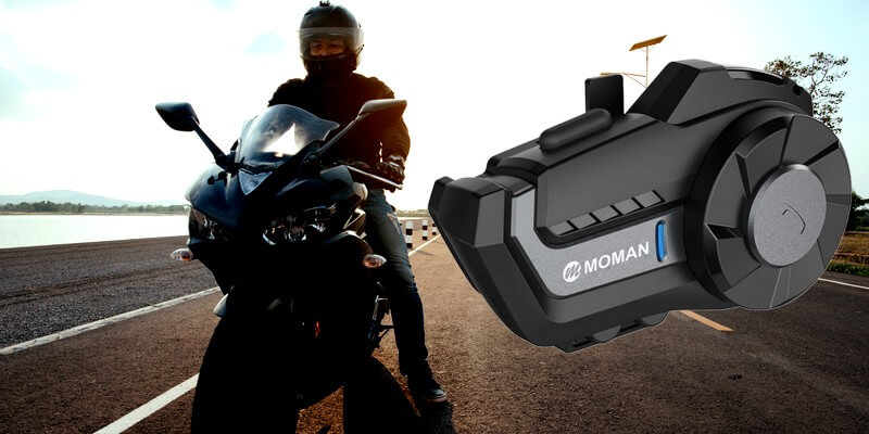 Intercomunicador para moto Moman H2 pro