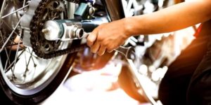 Reparación de cadenas de motocicletas